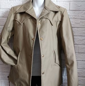 Vintage Western snap button jacket